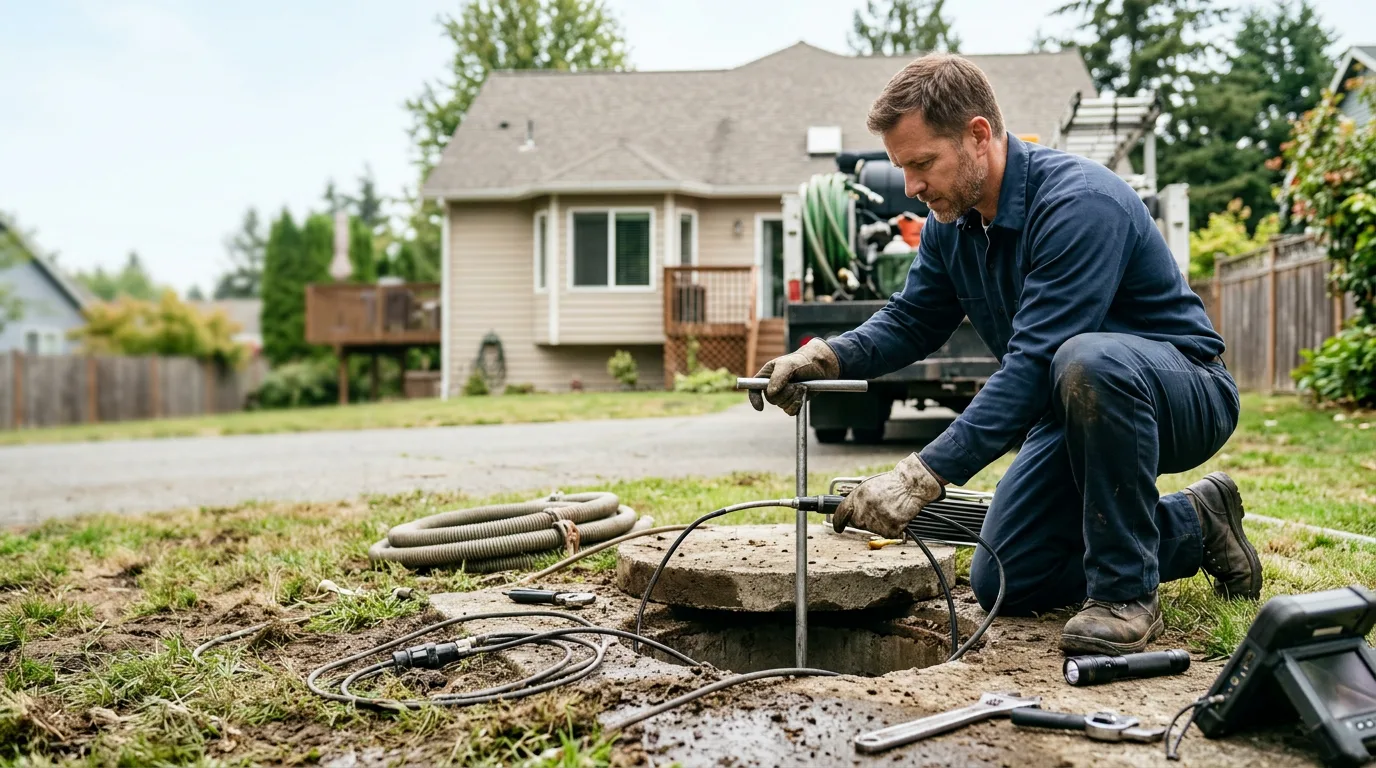 Septic Tank Pumping in Woodleaf, NC